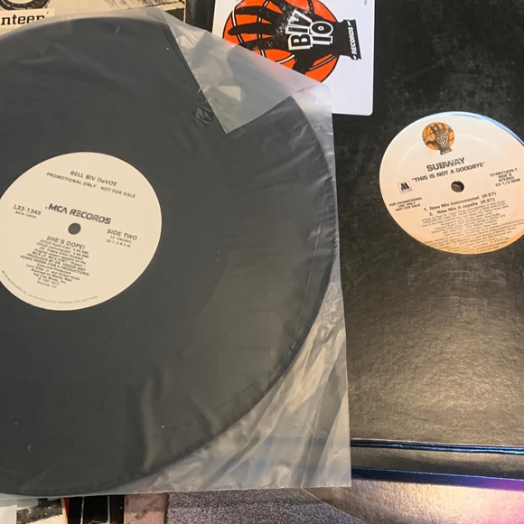 Bell Biv Devoe She'S Dope & This Is Not Goodbye SINGLE Vinyl Record Album - Picture 1 of 11